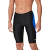 image:imageSpeedo Mens Swimsuit Jammer Powerflex Eco Revolve Splice Team ColorsBlackBlue