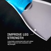 image:imageSpeedo UnisexAdult Swim Training Fins Rubber Long BladeBlueGrey