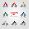 image:imageSpeedo UnisexAdult Swim Training Fins Rubber Long BladeBlueGrey