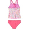 image:imageSpeedo girls Swimsuit Two Piece Tankini Thin StrapCoral Paradise