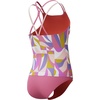 image:imageSpeedo girls Swimsuit Two Piece Tankini Thin StrapMod Petals Neon Violet