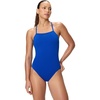 image:imageSpeedo Womens Swimsuit One Piece Closed Back Thin Strap HydrobraDeep Sapphire