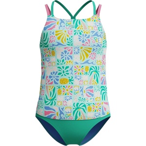 image:imageSpeedo girls Swimsuit Two Piece Tankini Thin StrapSummer Stamp Fish Tank