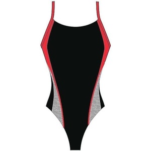 image:imageSpeedo Womens Swimsuit One Piece Prolt Flyback Solid Adult Team Colors  Manufacturer DiscontinuedBlackRed