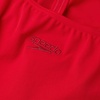 image:imageSpeedo Womens Solid Endurance Thin Strap SwimsuitEnglish Red