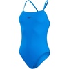 image:imageSpeedo Womens Solid Endurance Thin Strap SwimsuitBondi Blue