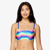 image:imageSpeedo unisexadult Print Strappy TopRainbow Wave