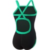 image:imageSpeedo Girls Swimsuit One Piece Endurance Flyback Solid Youth Team ColorsBlackBright Green