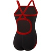 image:imageSpeedo Girls Swimsuit One Piece Endurance Flyback Solid Youth Team ColorsBlackRed