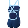 image:imageSpeedo Girls Swimsuit One Piece Endurance Flyback Solid Youth Team ColorsNavyBlue