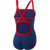 image:imageSpeedo Girls Swimsuit One Piece Endurance Flyback Solid Youth Team ColorsNavyRed