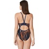 image:imageSpeedo Girls Swimsuit One Piece Endurance Flyback Solid Youth Team ColorsSolar NavyOrange
