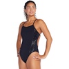 image:imageSpeedo Girls Swimsuit One Piece Endurance Flyback Solid Youth Team ColorsAnthracite
